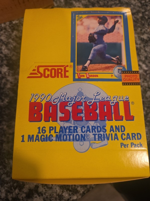 SCORE Sealed 1990 MLB Baseball Player Cards- 36 Packs Find The BO JACKSON