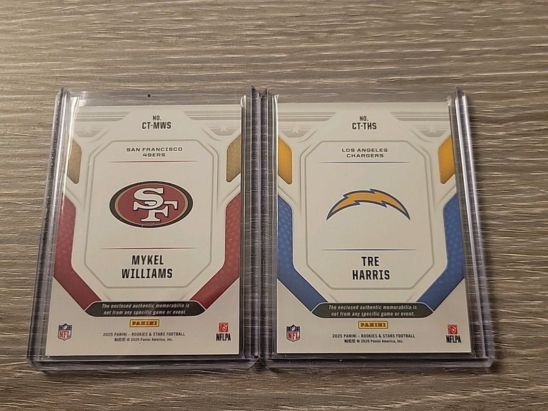 2012-2025 RC PATCHES, BLUE, WARREN,HARRIS,WILLIAMS,DOUG MARTIN. gallery