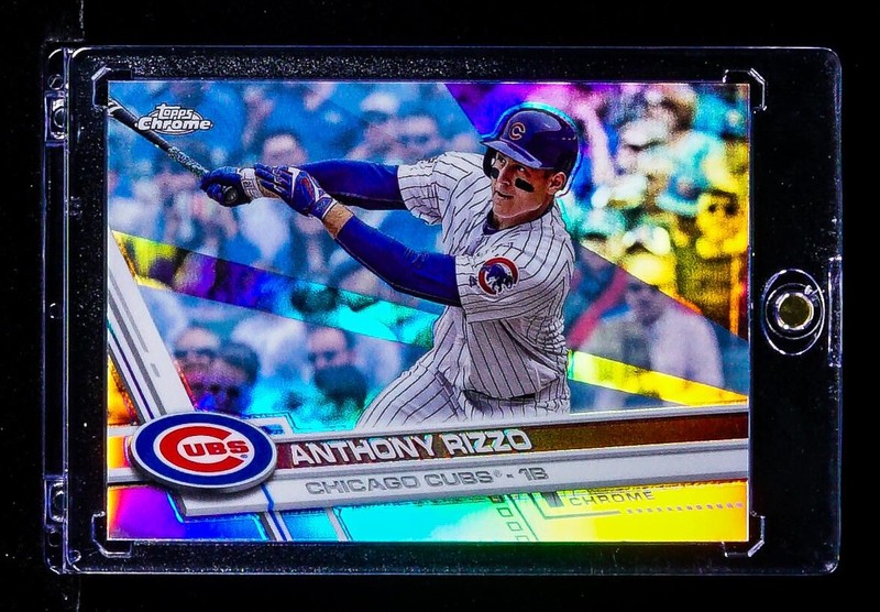 Anthony Rizzo RARE RAINBOW REFRACTOR INVESTMENT CARD Chicago Cubs SP