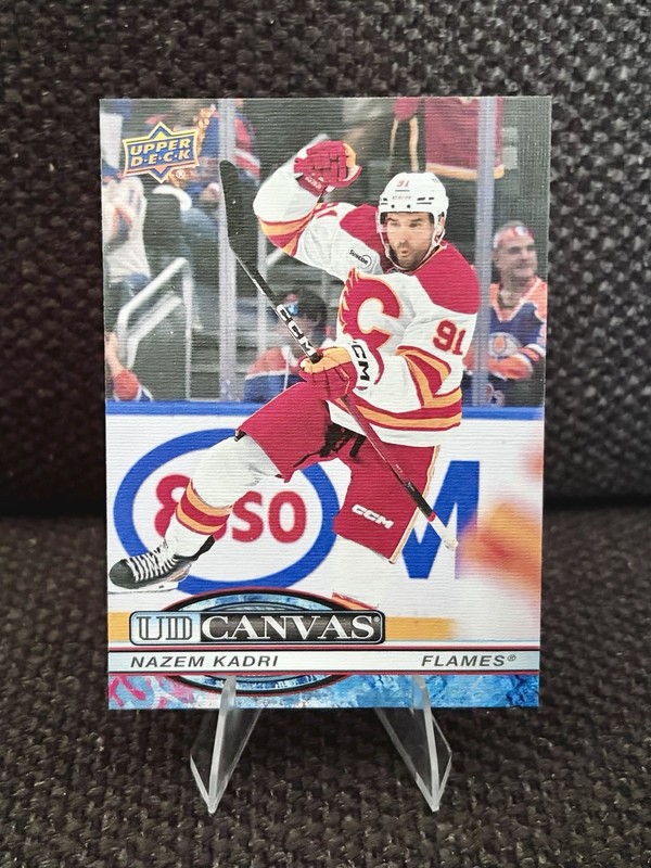 Nazem Kadri UD Canvas 2025-26 Extended Series #C-272 Calgary Flames