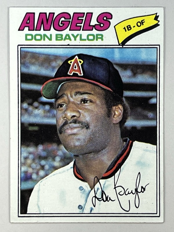 1977 Topps #462 Don Baylor California Angels