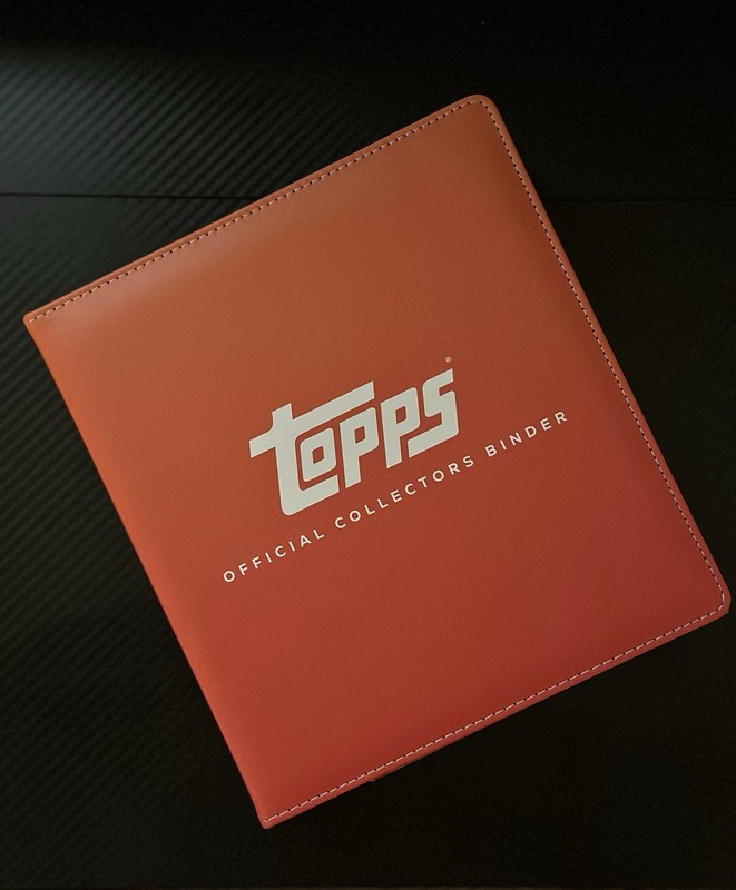 2026 Topps Collectors Kit Binder 4-Pocket Page Sleeves Top Loaders Magnetic Case