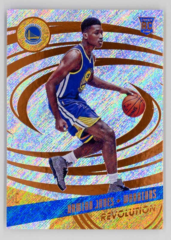 2016-17 Panini Revolution #121 Damian Jones Rookie Golden State Warriors