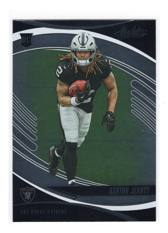 2025 Panini Absolute Ashton Jeanty #106 (RC) Las Vegas Raiders