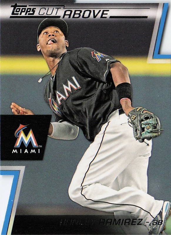 2012 Topps #ACA-8 Hanley Ramirez A Cut Above Miami Marlins