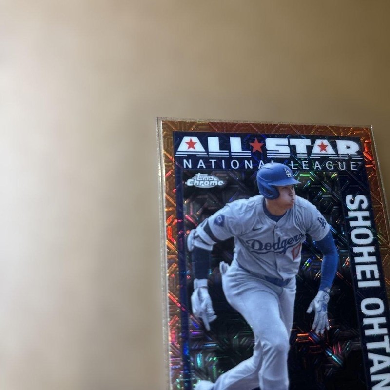 Ohtani Shohei Topps Chrome All Star 35th Anniversary Trading Card Edition gallery