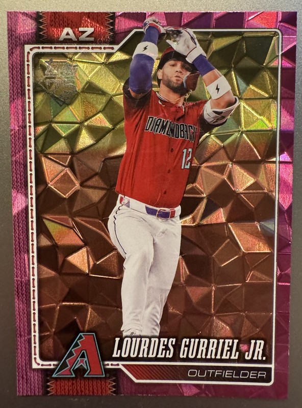 2026 Topps Series 2 Lourdes Gurriel Jr. Pink Diamanté #465 Diamondbacks
