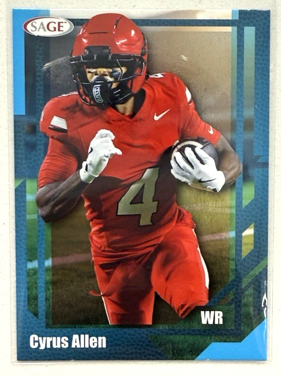 2026 SAGE Football Cyrus Allen #144 Kansas City Chiefs