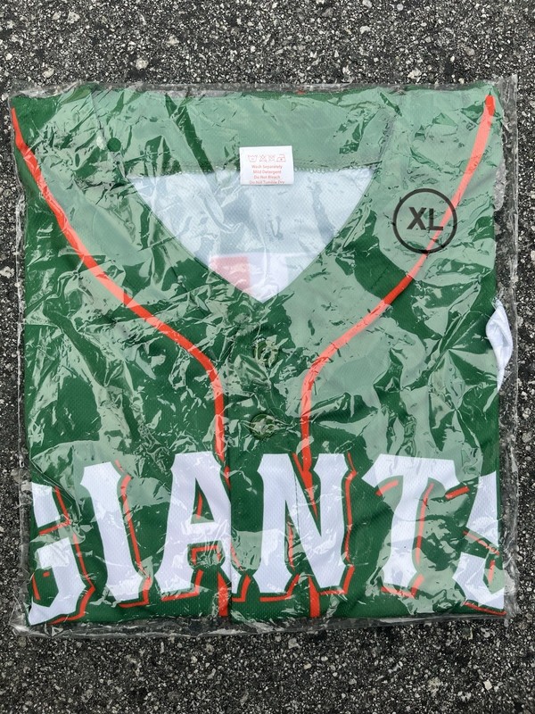 San Francisco Giants Irish Heritage Night Shamrock Jersey SGA Special Event, XL