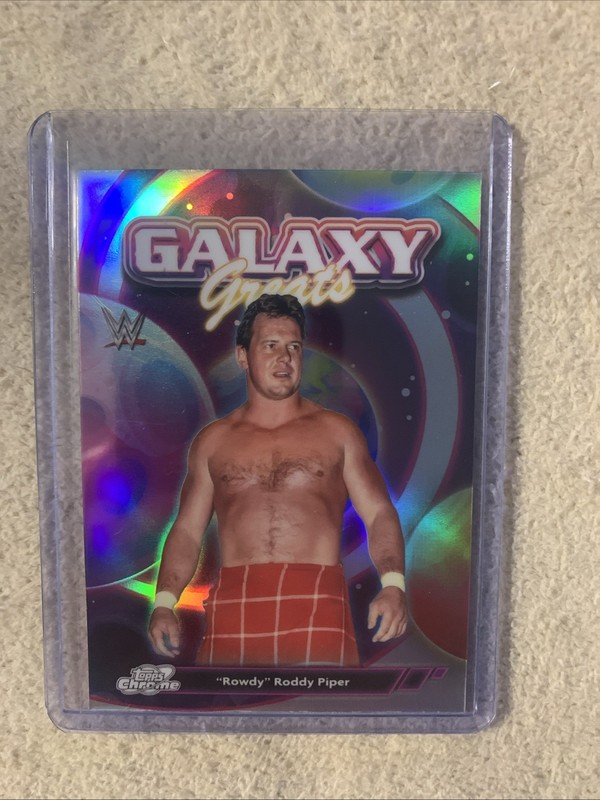 2026 Topps Chrome WWE Cosmic Rowdy Roddy Piper Galaxy Greats