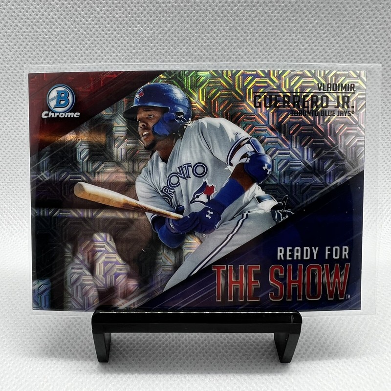2019 Bowman Chrome Vladimir Guerrero Jr Mojo Ready For The Show RC RFTS-1
