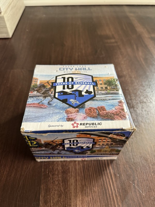 Sugar Land Skeeters SGA Sugarland City Hall Replica Houston Astros AAA