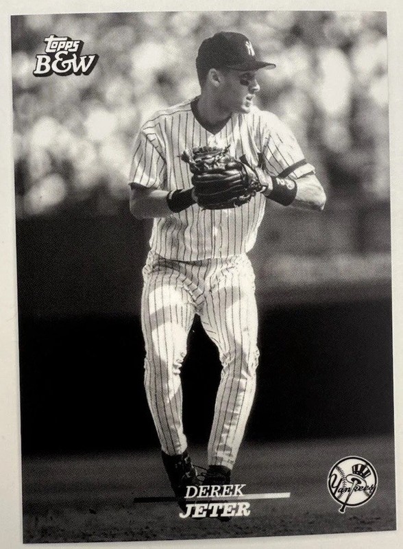 Derek Jeter 2024 Topps Black and White New York Yankees B&W #2