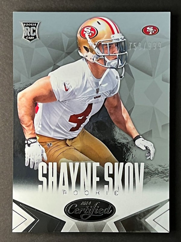 2014 Panini Certified #160 Shayne Skov /999 RC San Francisco 49ers
