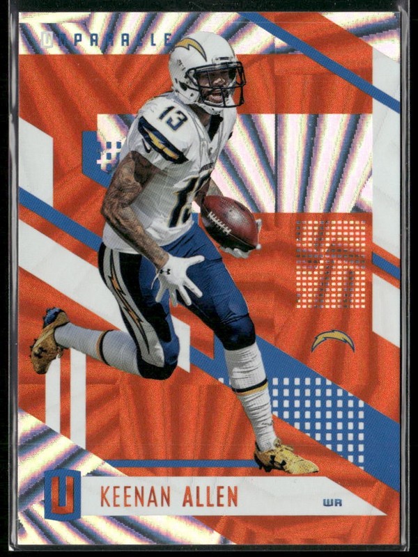 2017 Panini Unparalleled #94 Keenan Allen Orange #/49