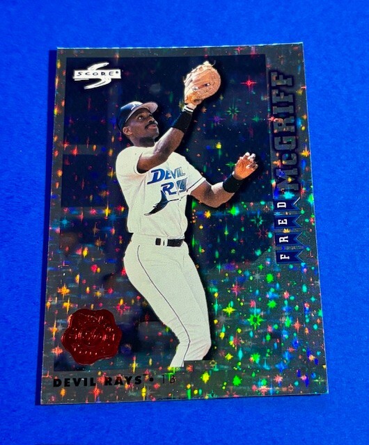 1998 Score Rookie Traded Showcase Series Artist Proof Fred McGriff Get Crime Dog