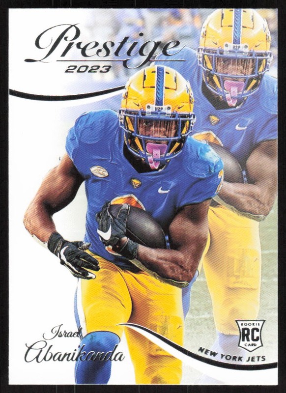Israel Abanikanda 2023 Panini Prestige: #341 New York Jets