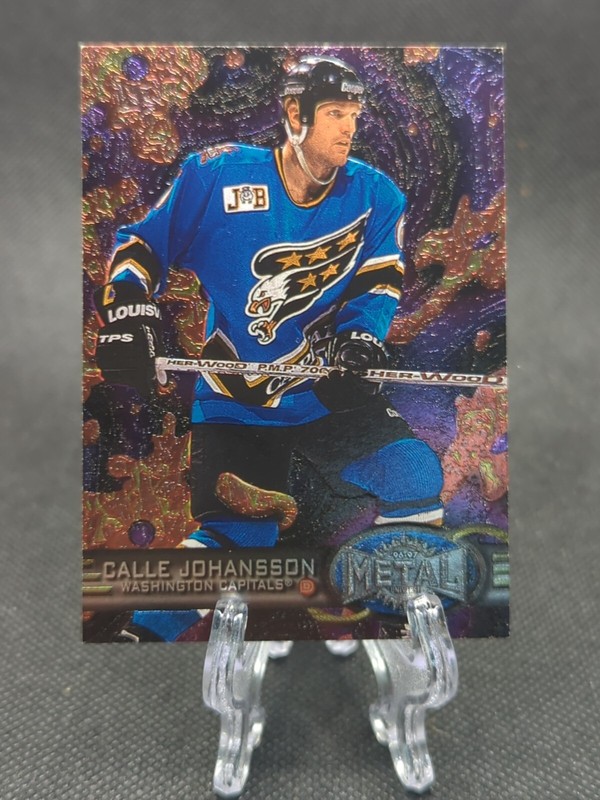 1996-97 Fleer Metal Universe Calle Johansson #165