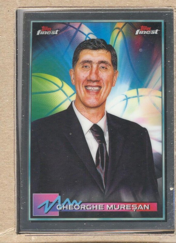 Gheorghe Muresan 56 2021 Topps Finest Romania