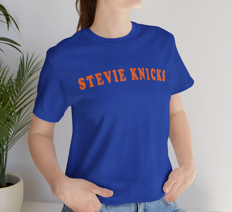 New Stevie Knicks Shirt - Taylor Tees - Blue and Orange gallery