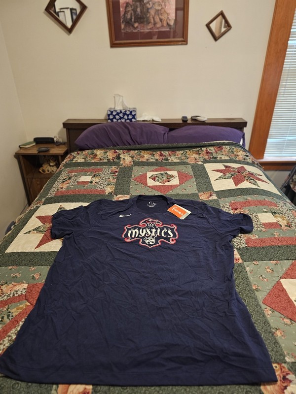 WASHINGTON MYSTICS WNBA NAVY BLUE T-SHIRT SIZE 3XL BRAND NEW WITH FACTORY TAGS gallery