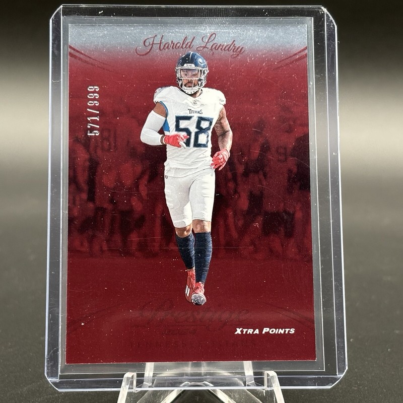 HAROLD LANDRY 2024 Panini Prestige /999 Xtra Points Premium Red #289