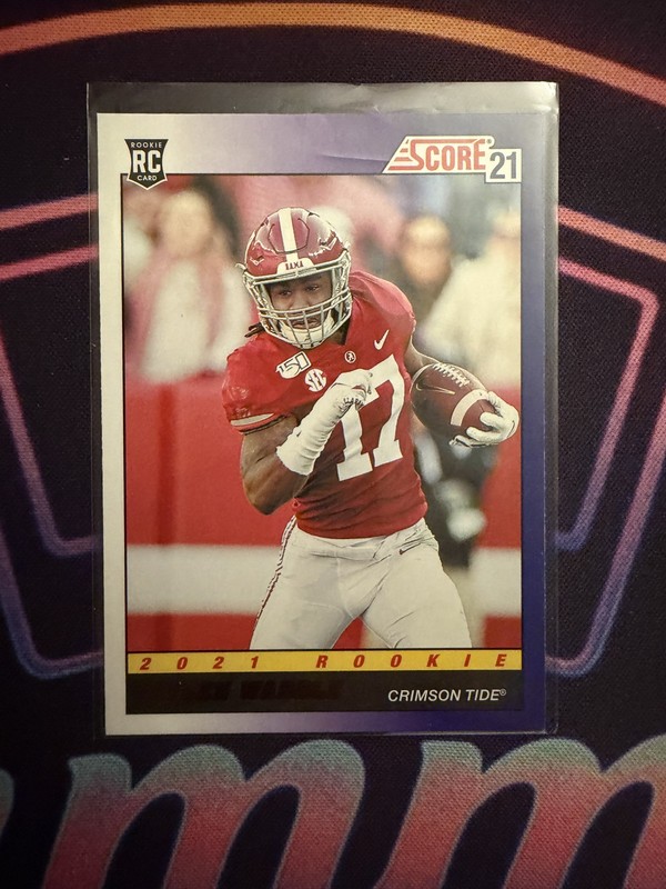 2021 Score – 1991 Throwback Rookies Jaylen Waddle #TB7 (RC)