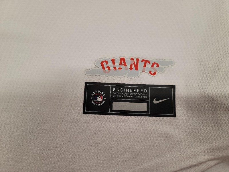 30905 Nike SAN FRANCISCO GIANTS City Connect 100% REAL Baseball JERSEY NWT $140 gallery