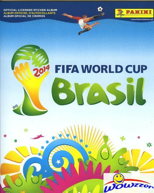 2014 Panini World Cup Brazil FIFA 72 Page Stickers Album+Bonus 10 Stickers !!