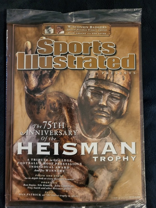 Sports Illustrated Heisman Trophy 75th Anniversary Issue. Wisconsin Badgers 2009