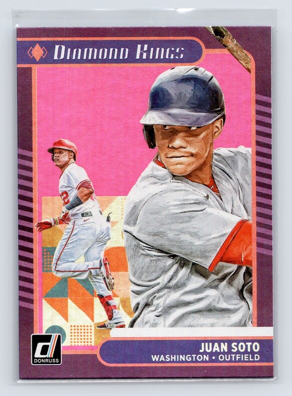 2021 Donruss #20 Juan Soto Holo Pink