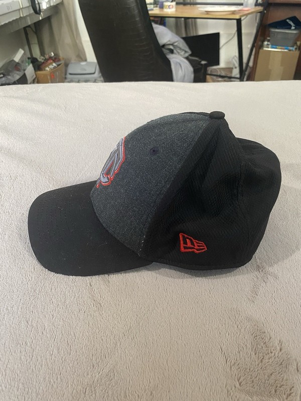 Minnesota Twins Hat New Era 39Thirty Stretch Fit TC Logo Black MLB Cap M/L gallery
