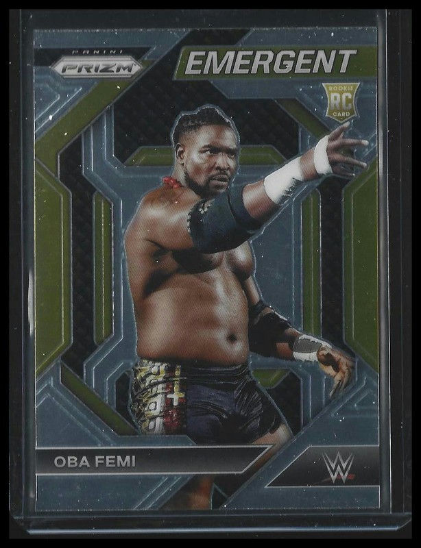 Oba Femi – 2024 Panini Prizm WWE – Emergent #16