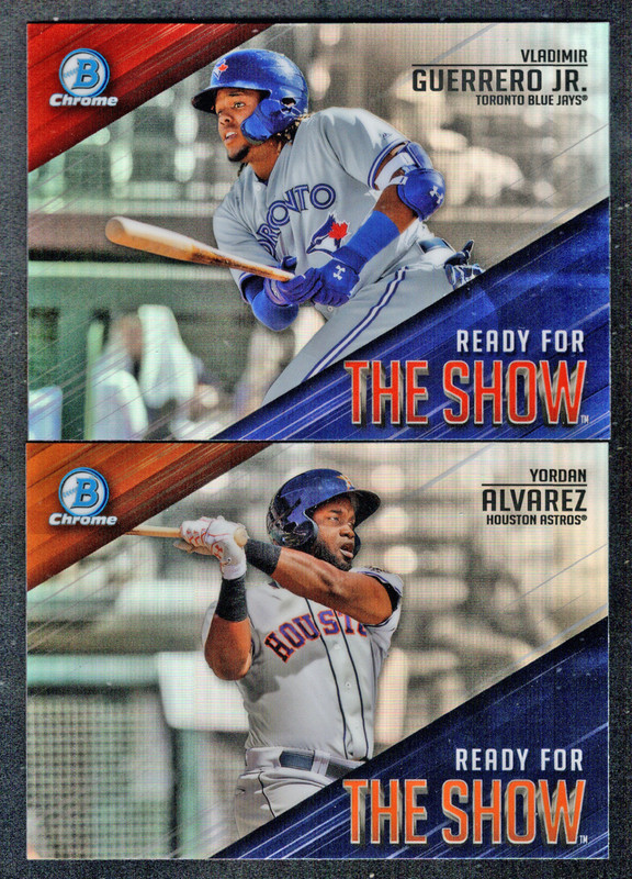 2019 Bowman Chrome Ready Fot The Show Inserts #RFTS1-20 Finish Your Set,U Pick