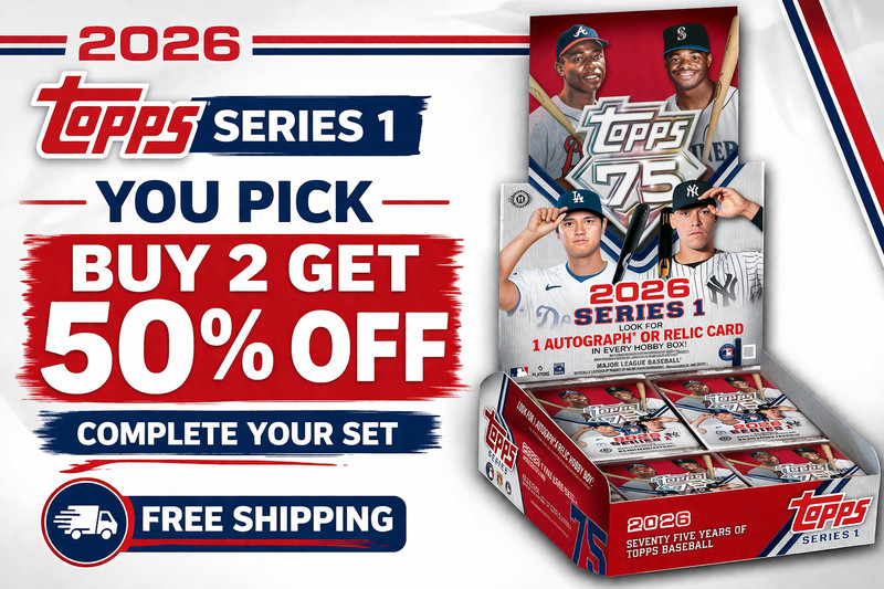 2026 Topps Series 1 • Base Set #1–#250 Complete Your Set (YOU PICK) • NM/M