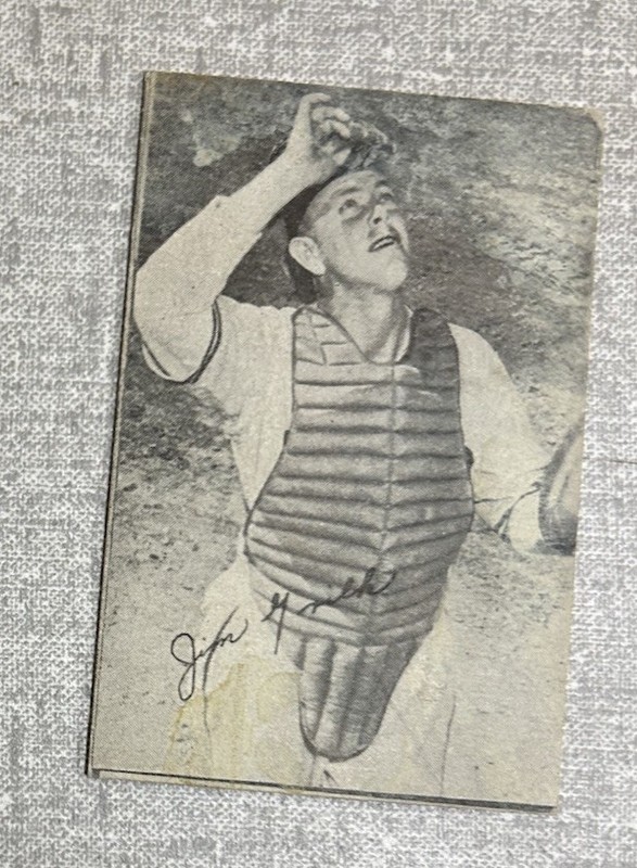 1940 Hughes Frozen Confections SACRAMENTO SOLONS (PCL) – Jim Grilk