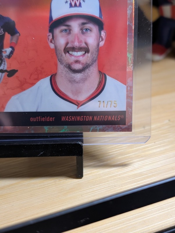 2025 Topps Chrome Platinum Dylan Crews#244 RC Rose Gold Toile Refractor #71/75🔥 gallery