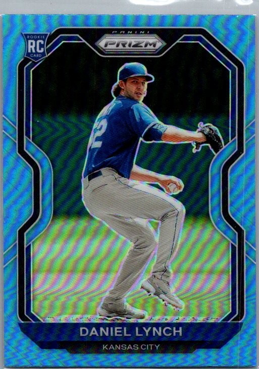 Daniel Lynch Kansas City 2021 Prizm Panini RC Blue Prizm Parallel #53