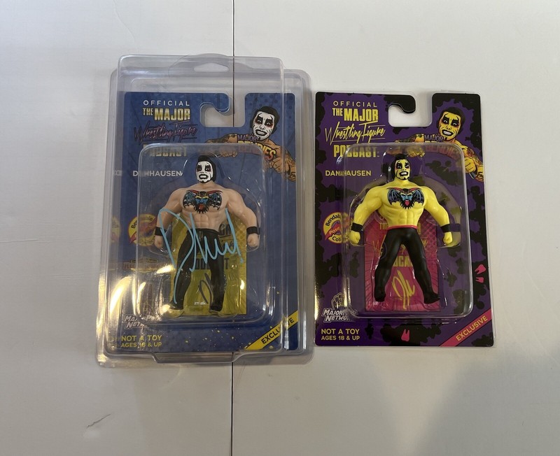 Danhausen Autographed Major Bendies Figures & Un Signed Comics Figure Highspots