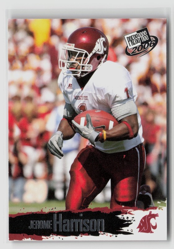 Jerome Harrison #14 2006 Press Pass Washington State Cougars