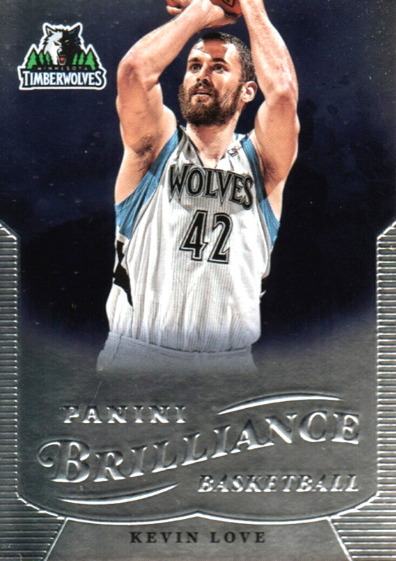 2012-13 Panini Brilliance #131 Kevin Love Minnesota Timberwolves