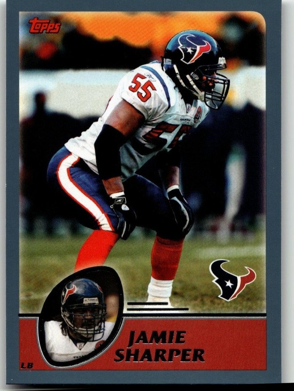 Jamie Sharper 2003 Topps Football Houston Texans