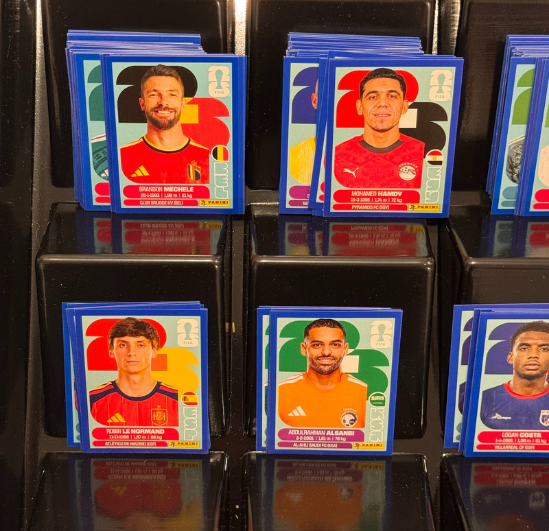 2026 Panini FIFA World Cup Sticker Blue Parallel Complete Lot Group G H I gallery