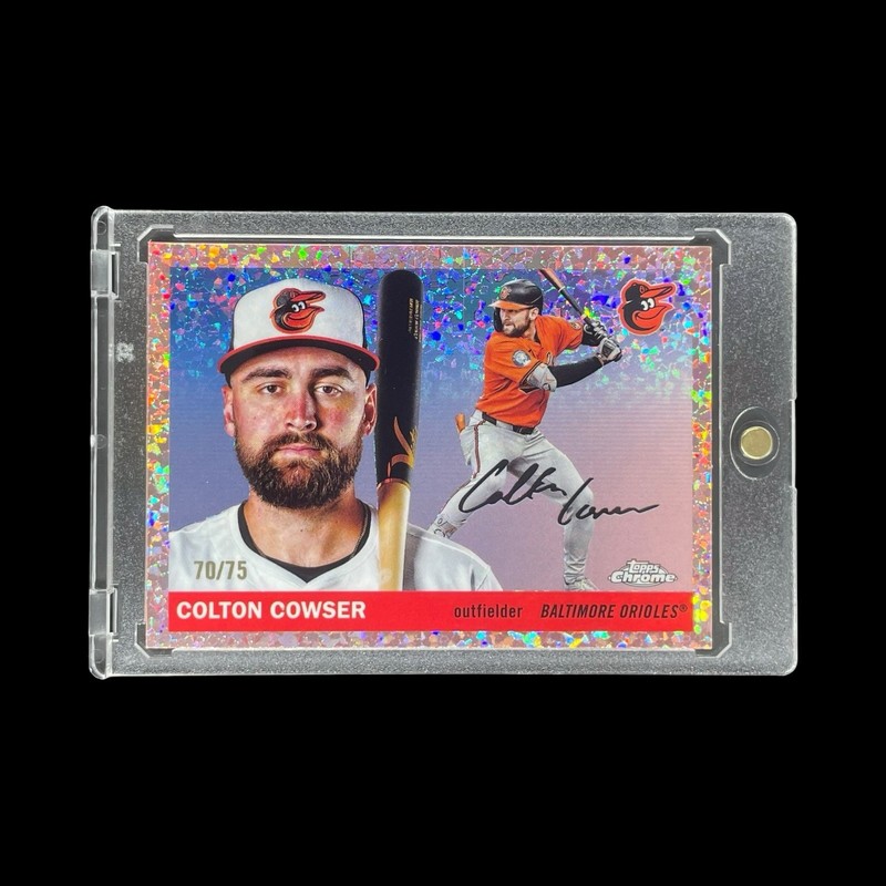 COLTON COWSER /75 ROSE GOLD MINI DIAMOND REFRACTOR 2025 Topps Chrome Platinum
