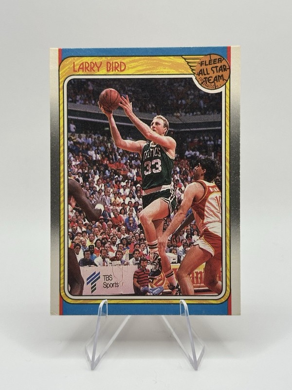 1988-89 Fleer – Fleer All Star Team Larry Bird #124