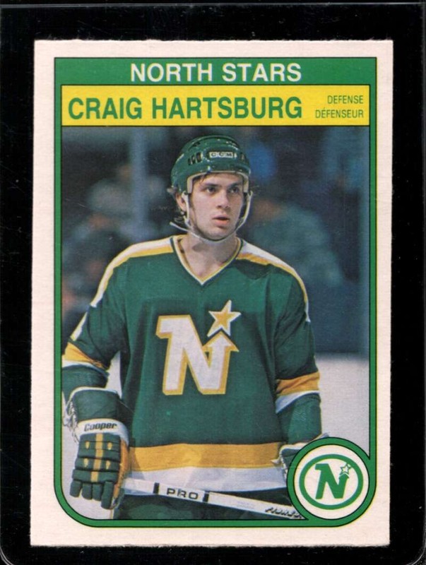 1982-83 O-PEE-CHEE #167 CRAIG HARTSBURG EXMT NORTH STARS *XR29582