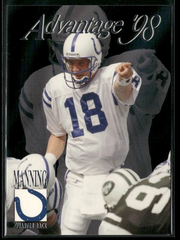 1998 Collector’s Edge Advantage #189 Peyton Manning SILVER
