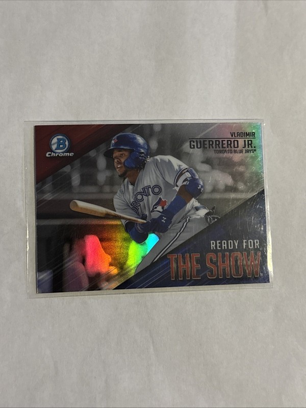 2019 Bowman – Ready for the Show Chrome Vladimir Guerrero Jr. #RFTS-1 (RC)