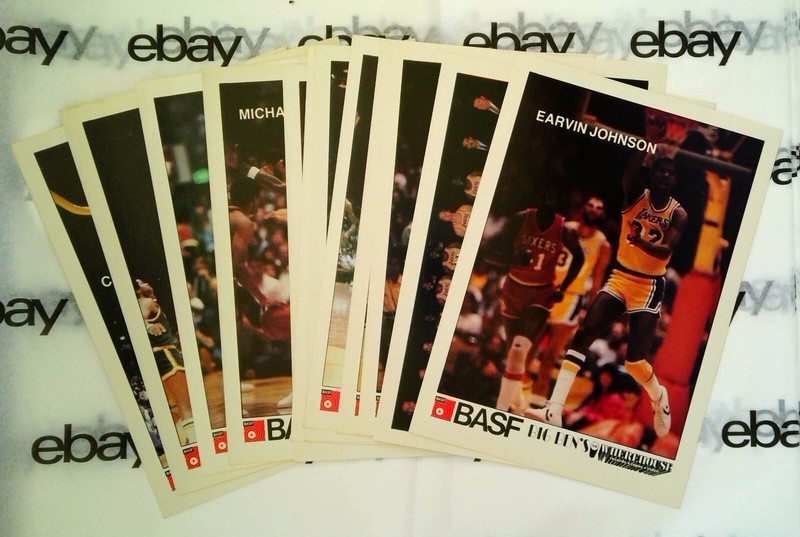1982-83 BASF Lakers Promo Basketball cards / SEE DROP DOWN MENU FOR CONDITION