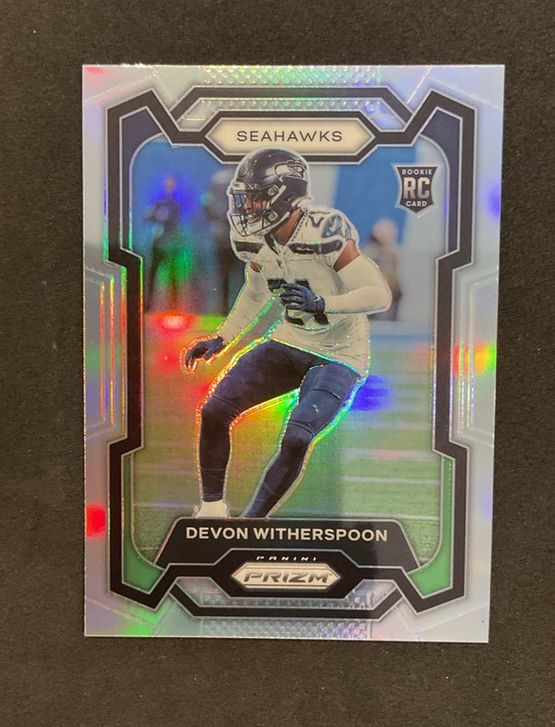 2023 Panini Prizm – Rookies Devon Witherspoon #389 Silver Prizm (RC)